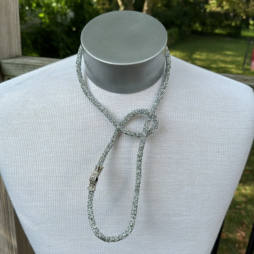 New Exaggerated Snake Shape Adjustable Chain Neck… - image 5